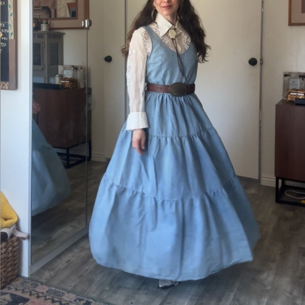 Blue Denim Dress